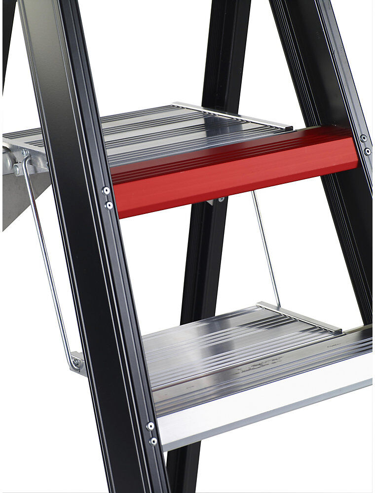 Altrex Sicherheits-Stehleiter, einseitig begehbar, 6 Stufen inkl. Plattform