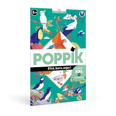 POPPIK - Lernposter & Sticker Vögel