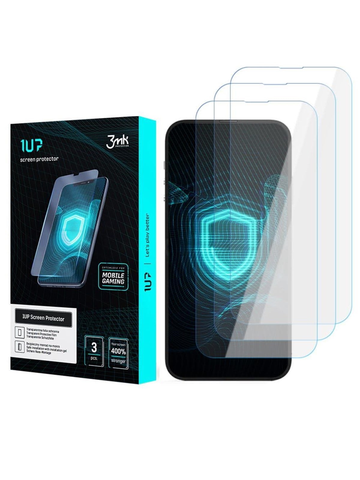 3mk Screen Protector for iPhone 14 Pro Max / 14 Plus for the 1UP Gaming Screen