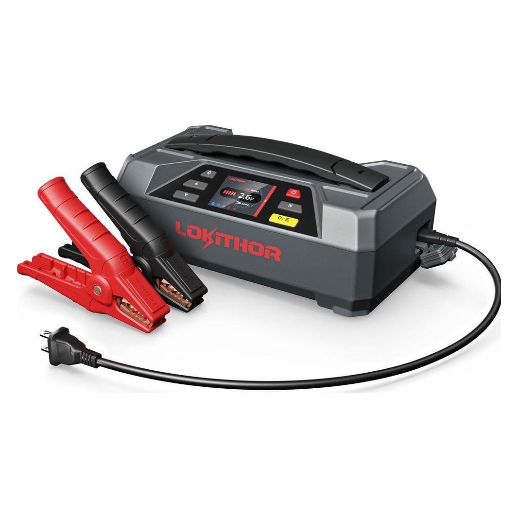 Lokithor Starterbatterie mit Ladefunktion TC4250 LiFePO4 4250A (4250 A, 7000 mAh) (JTC4250)
