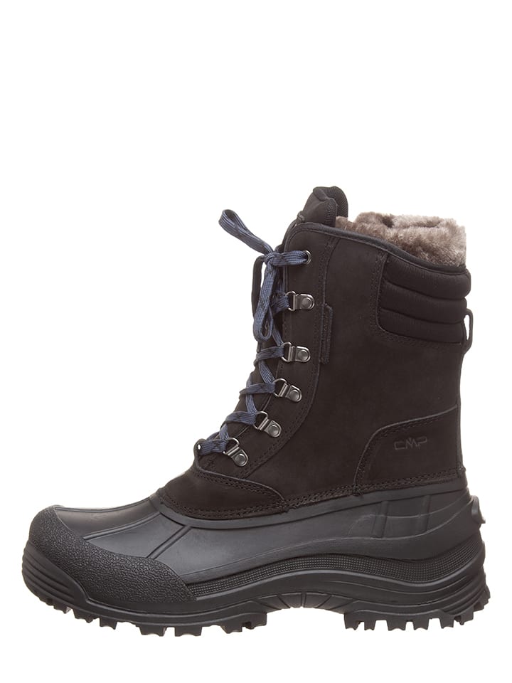 cmp Leder-Winterstiefel "Kinos" in Schwarz - 41