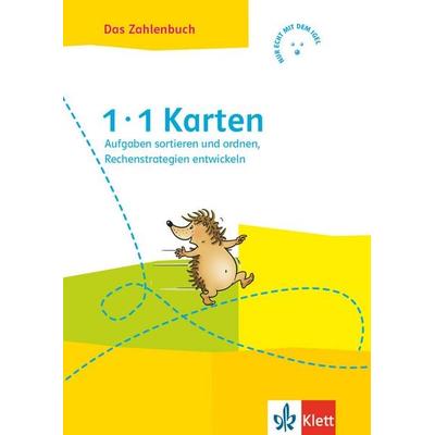 Das Zahlenbuch. 1-mal-1-Karten zum Entwickeln von Rechenstrategien Klassen 2-3, Zubehör von , Klett Schulbuchverlag, 978-3-12-201023-2