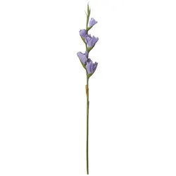 Kunstblume  Gladiole   , lila/violett , Kunststoff,Eisendraht , Maße (cm): H: 84