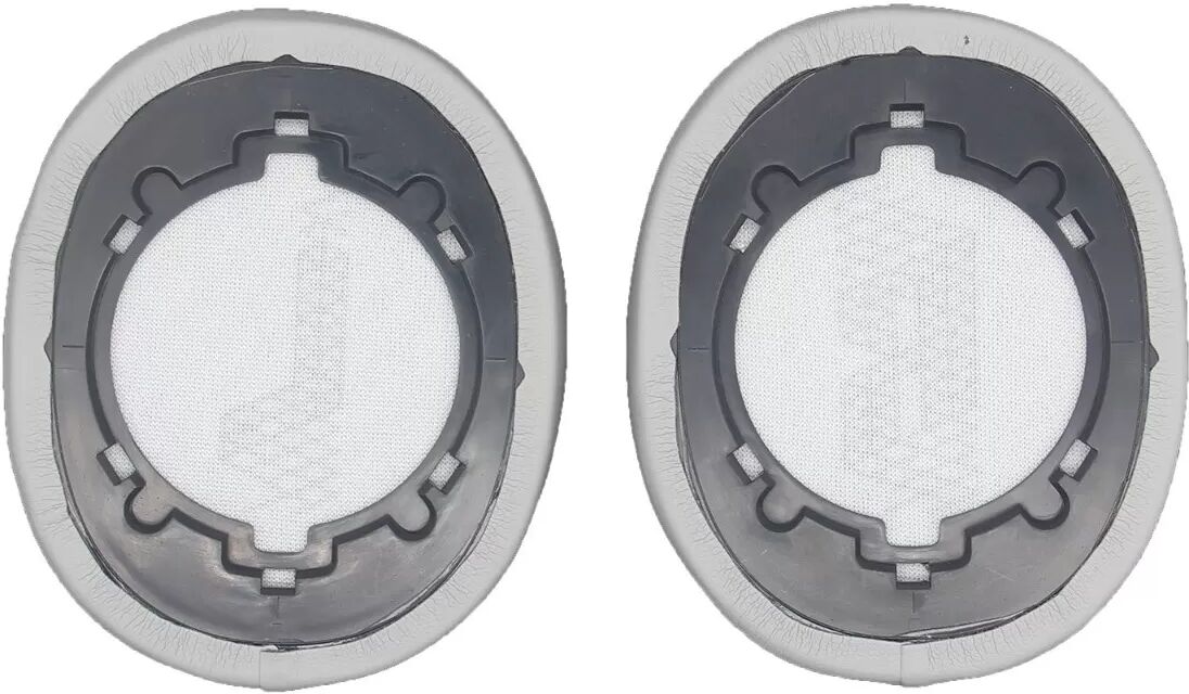 INF Proteinleder-Ohrpolster Ersatz Kompatibel mit JBL LIVE 500BTNC Kopfhörern (2 Stk.) Grau