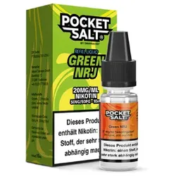 Pocket Salt Green NRJ Nicsalt Liquid