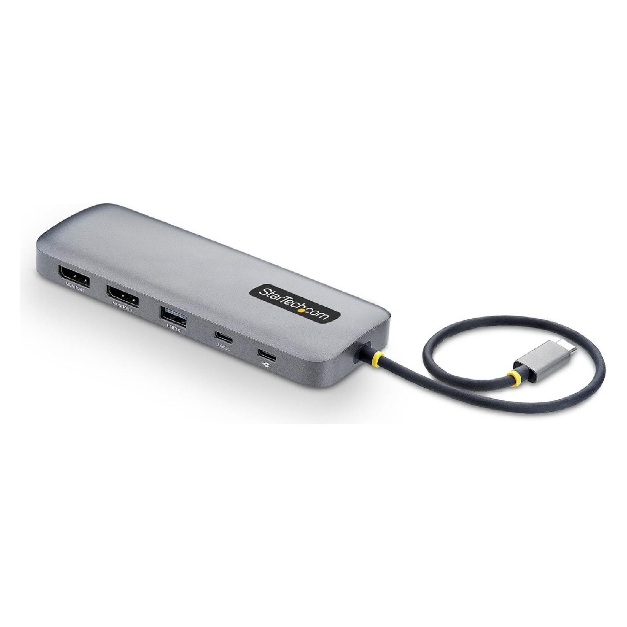 StarTech 189b-Usbc-Multiport USB-C To Dual-Dp Multiport Hub Nms (USB-C, 7 Ports) (189B-USBC-MULTIPORT)