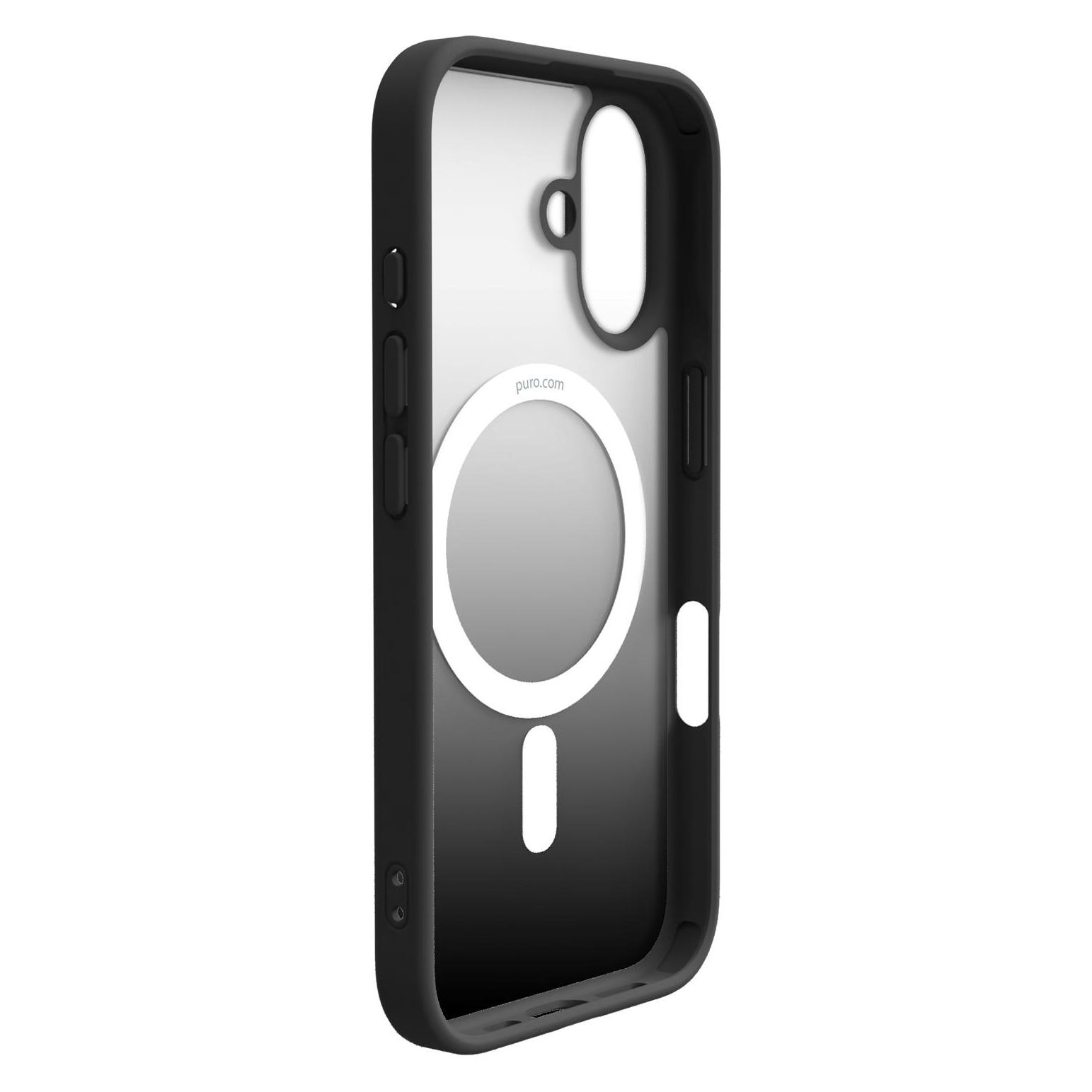 Puro Schutzhülle (Apple iPhone 16 Plus) (PUIPC1667GRADBLK)