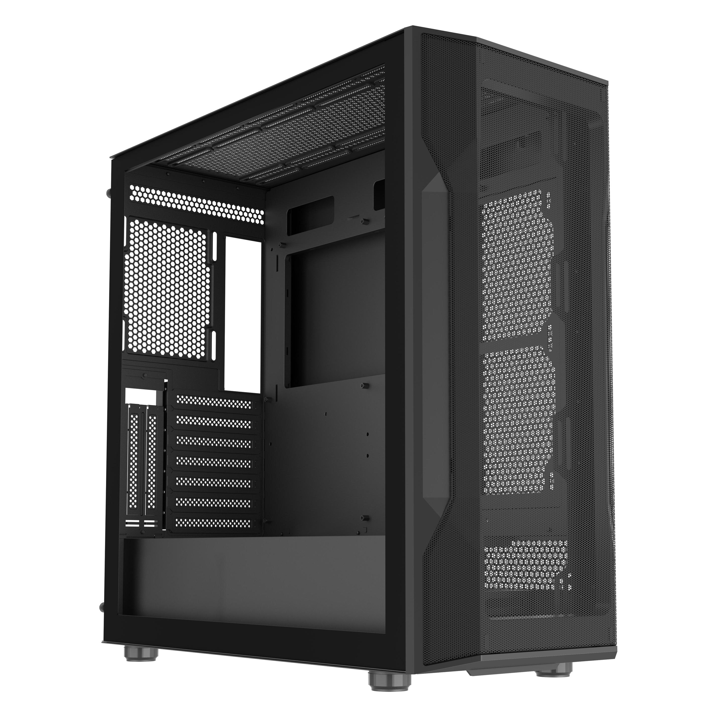 Sama Gears S40E, Black ATX Mid-tower Case (ATX, ITX, mATX) (S40E-BKAP00X1-RU)