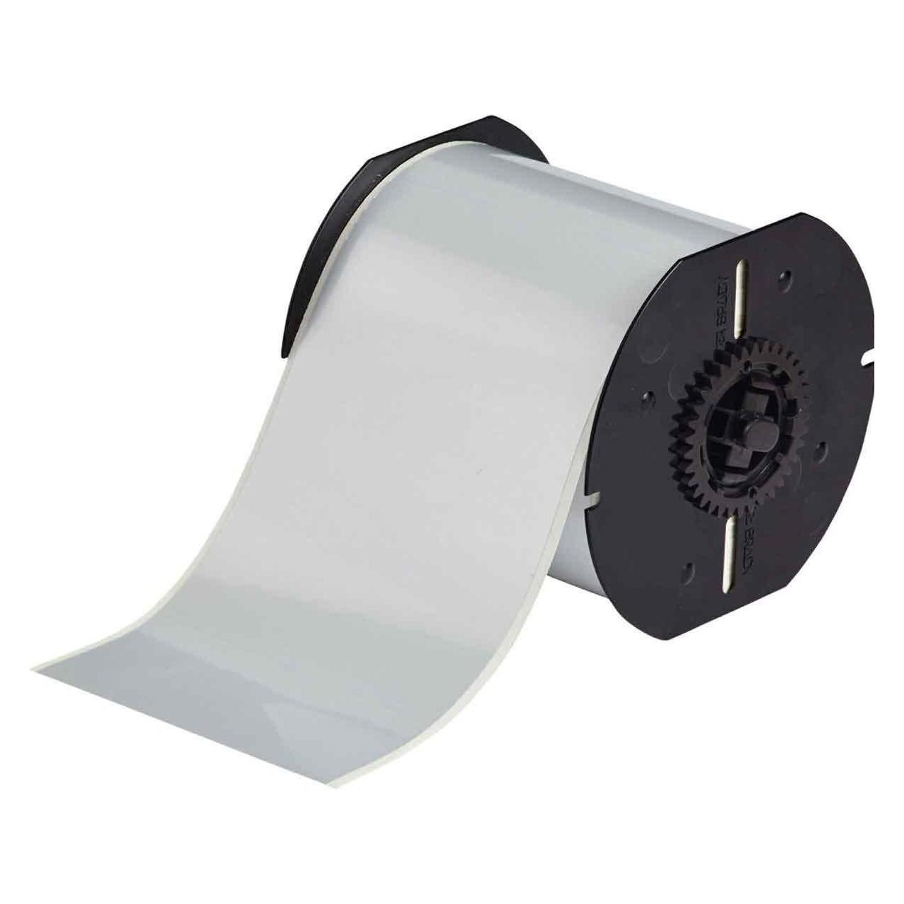 Brady B30C-4000-565-SL, metallisierter Polyester, Silber, 101,6mm x 30,48m, permanent, Endlos (117 (B30C-4000-565-SL)