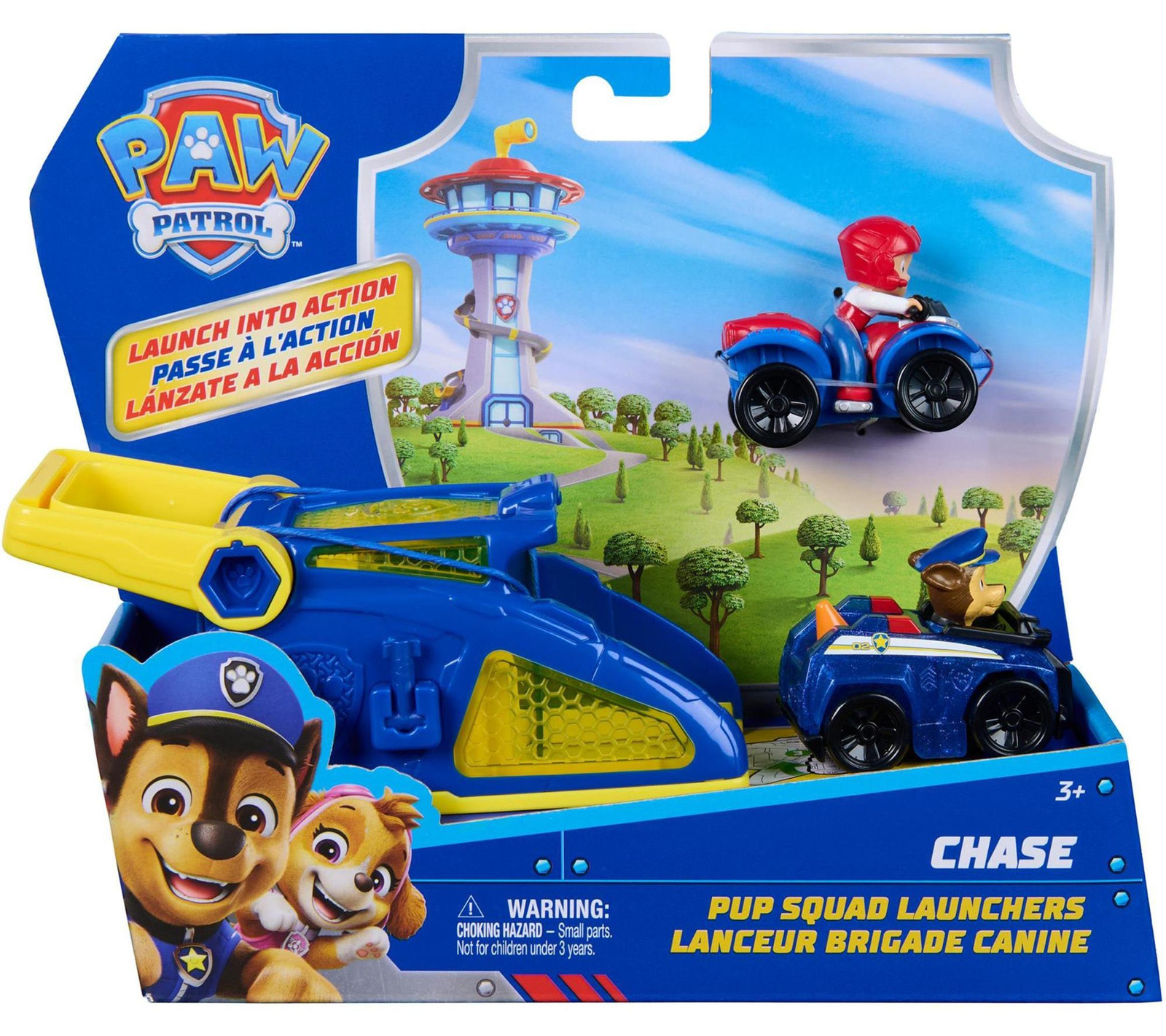 Spin Master Paw Patrol Pup Squad Lanceerset met twee mini-voertuigen