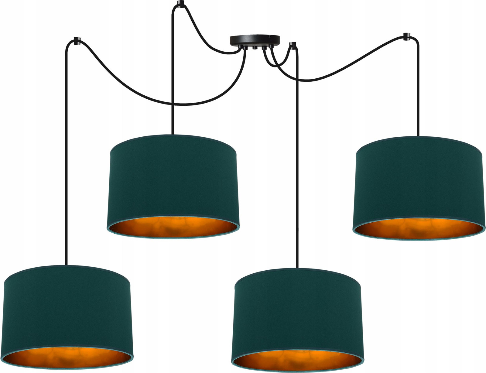 LightHome Spider-Stijl Hanglamp met Centrale Led-Verlichting