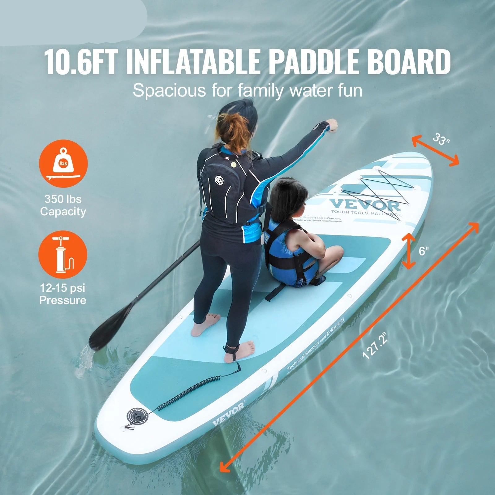 SUP-Board - SUP-Brett - Aufblasbares SUP-Board - Kajak - Stand-Up-Paddle-Board - Kajak