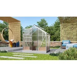Vitavia Gewächshaus "Venus 2500",aluminium eloxiert,2,5 m2