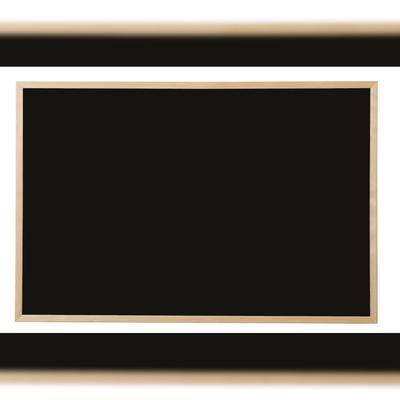 Bi-Office Kreidetafel Basic Mit Holzrahmen, 40 x 30 cm, Inklusive Kreide, Hergestellt in Europa