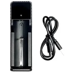 OrcaTorch - UC01 Ladegerät für 21700/18650/26650/16340/14500 Lithium-Batterie