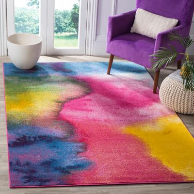 SAFAVIEH Watercolor Ruperta Modern Abstract Rug