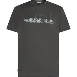 Icebreaker M 150 Tech Lite SS Tee The Peaks XXL OBSIDIAN