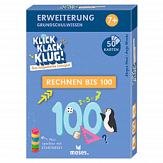 Moses Verlag Klick Klack Klug ? Kartenset Rechnen bis 100 - deutsch 306992