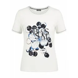 Rundhals-Shirt BASLER weiss, 46