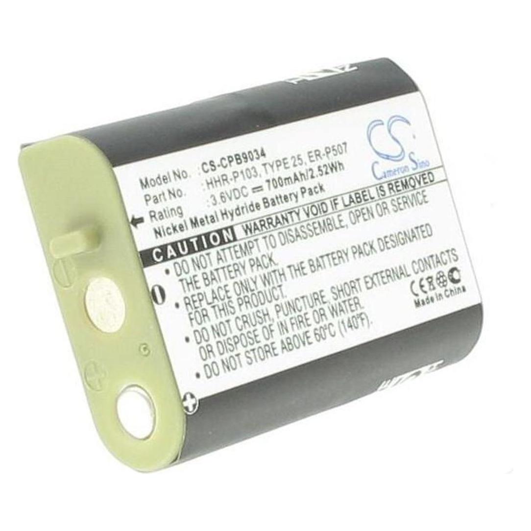 NoName Battery for Panasonic HHR-P103 etc (Kamera Akku) (PAN_CPB9034)