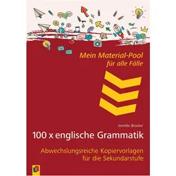 100 x englische Grammatik, Schulbücher von Jennifer Brocker
