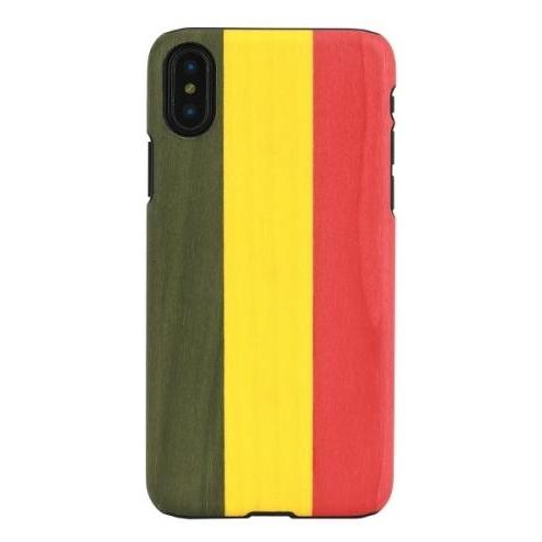 Man&Wood SmartPhone case iPhone X/XS reggae black (Apple iPhone X, Apple iPhone XS) (1000000367)