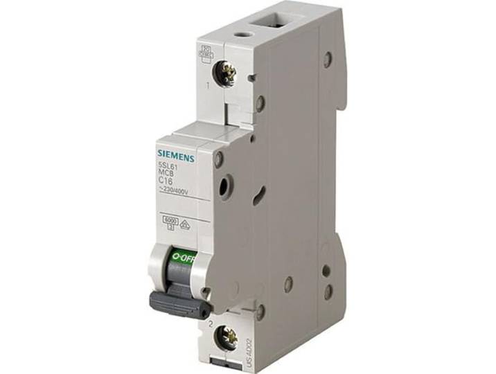 SIEMENS - 5SL61137 SENTRON stroomonderbreker 1-polig 13 A