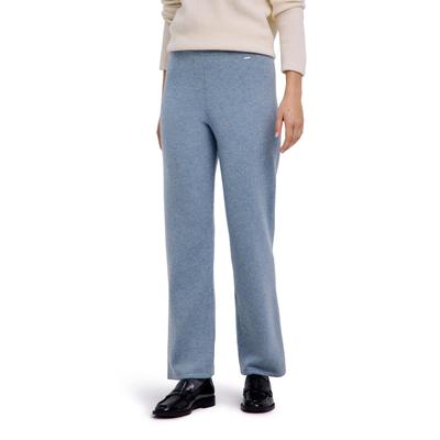 Outdoorhose FALKE "Pure Cashmere", Damen, Gr. M, N-Gr, cloud meliert (6027), Hosen Outdoorhose
