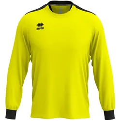 Errea, Unisex, Sportshirt, Keita (L), Schwarz, Gelb