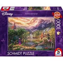 Schmidt Spiele - Thomas Kinkade Studios: Disney Dreams Collection - Snow White and the Queen, 1.000 Teile Puzzle