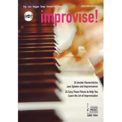 Acoustic Music Books Improvise! - Notenbuch