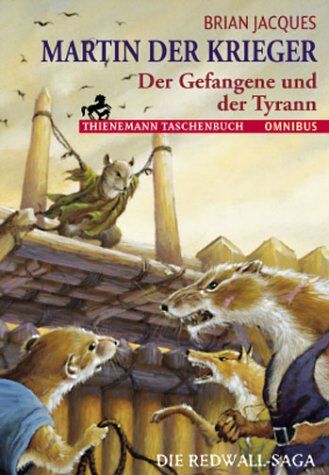 Brian Jacques - Martin der Krieger. Der Gefangene und der Tyrann. Die Redwall-Saga. - Preis vom 09.10.2026 07:28:09 h