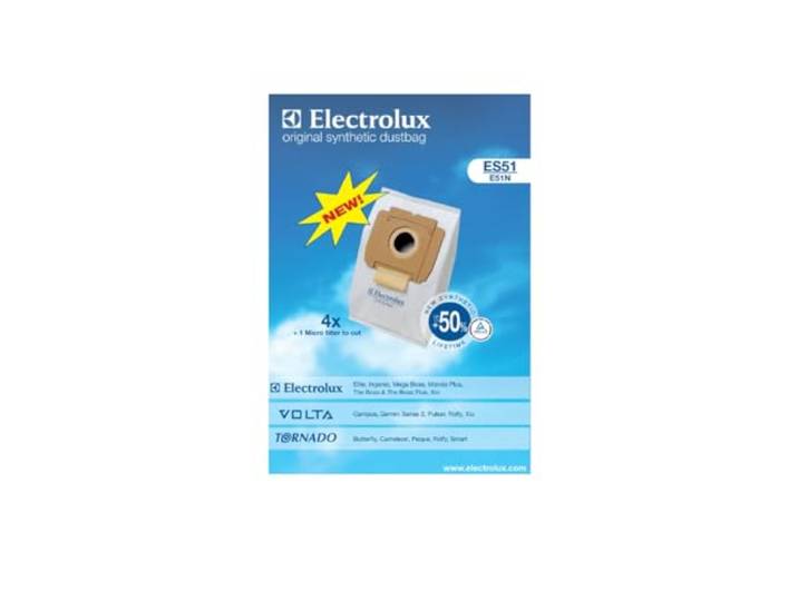 Boite de 4 sacs poussières + 1 micro filtre ES51 4 BAG d'origine Aspirateur 9002565449 TORNADO Aspirateur 9002565449 TORNADO