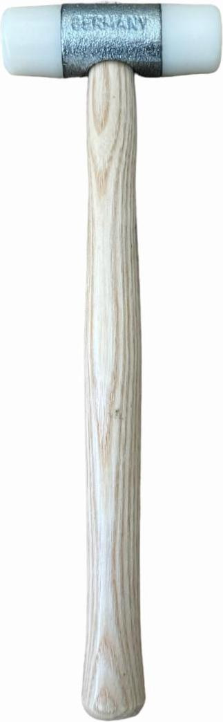 Buzzufy Nylon Hamer met Vervangbare Nylonkoppen 27mm, Bruin