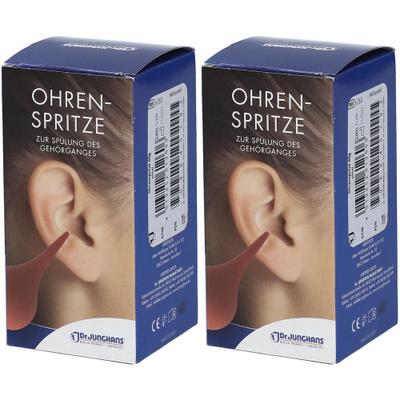 Ohrenspritze 60 g mittel 2x 2x1 St Spritzen