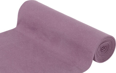 Glatter Bündchenstoff "Comfort", lila