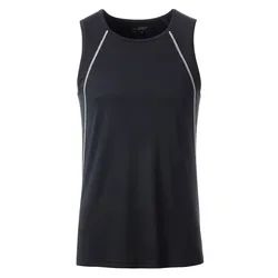 Funktions-Tanktop "JN494" - M - black/white