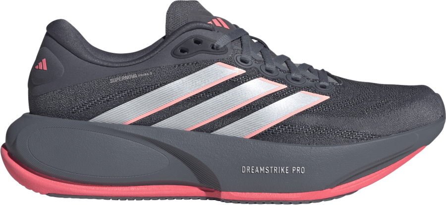 Adidas Supernova Prima 3 Damen Laufschuhe Onix/Ftwr White/Acid Red 40