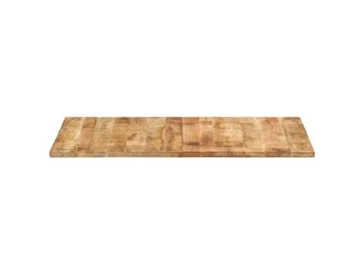GFDWPUY Mango Massivholz Tischplatte 120x60 cm, 25-27 mm Rustikaler Industriestil, Langlebig, Pflegeleicht, Für Esszimmer, Restaurant, Café