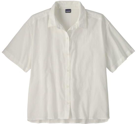 Patagonia Womens LW A/C Shirt, Windowpane Dobby / White S