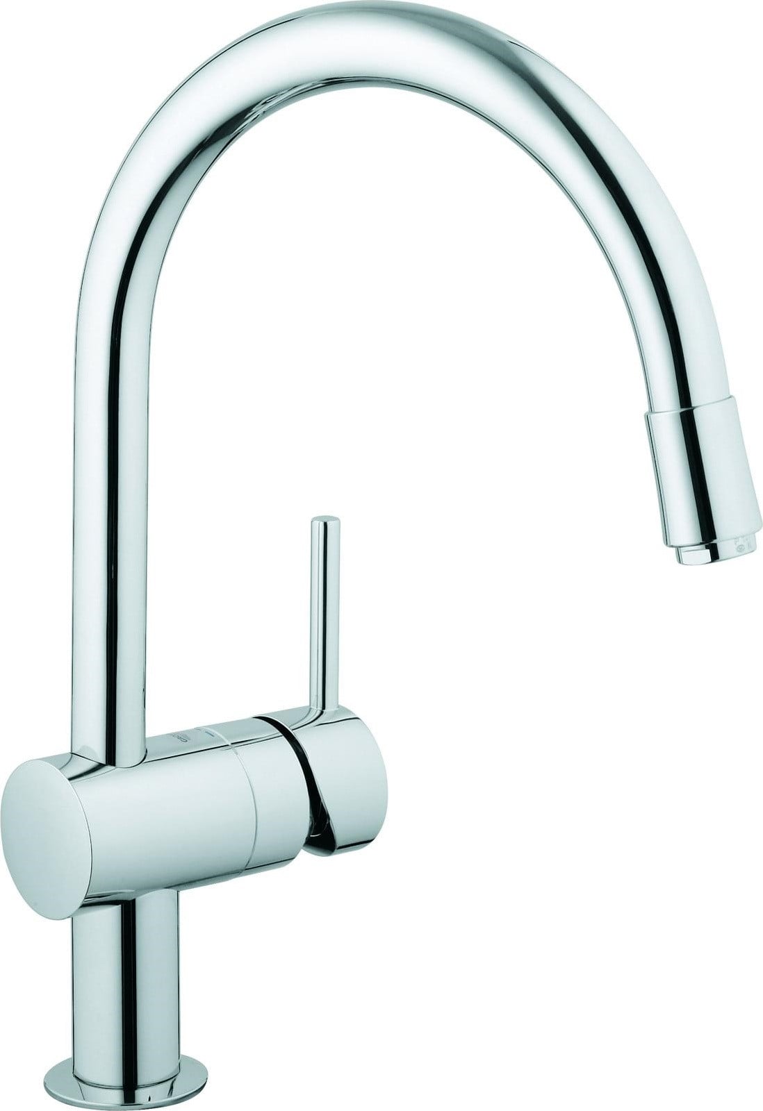 Grohe Minta 32918 éénhendel mengkraan met uittrekbare mousseur en EcoJoy, chroom