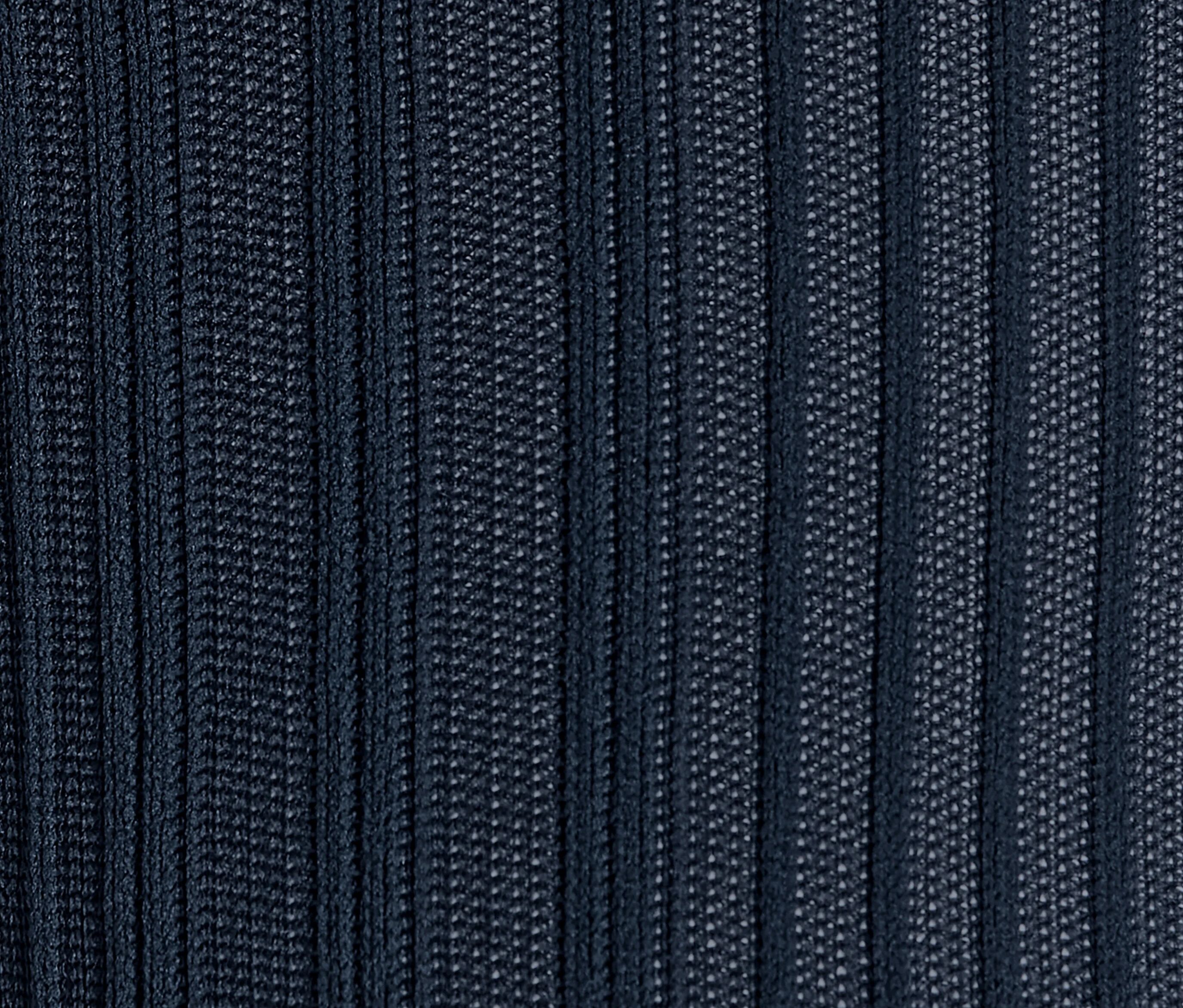 Tchibo - Gemusterte Feinstrumpfhose - Damen - Gr. S - dunkelblau/gestreift