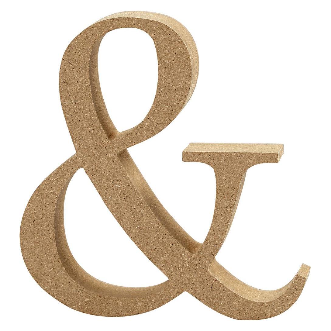 Creativ Company Symbool & MDF 8cm, 1st. (5712854004374)