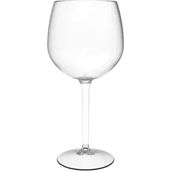 6 Gin Tonic Mehrweg Gläser Tritan 580ml Wiederverwendbar Kunststoff unzerbrechlich transparent Cocktail