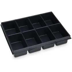 Sortimo Kleinteileeinsatz 8 Mulden 72 für i-Boxx 72