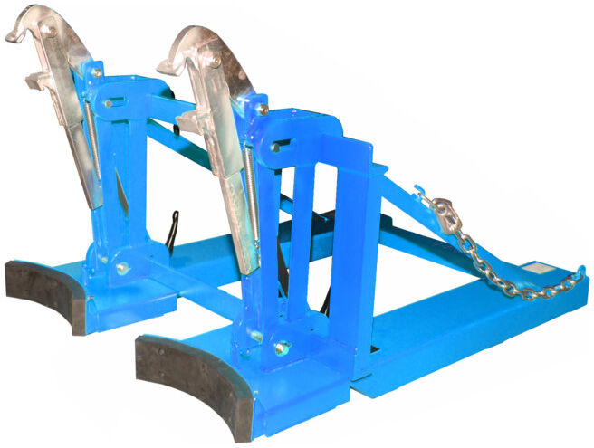 Bauer Südlohn Transpalette à fûts RS-II/D 91, peint, bleu clair (4408-03-0000-5012)