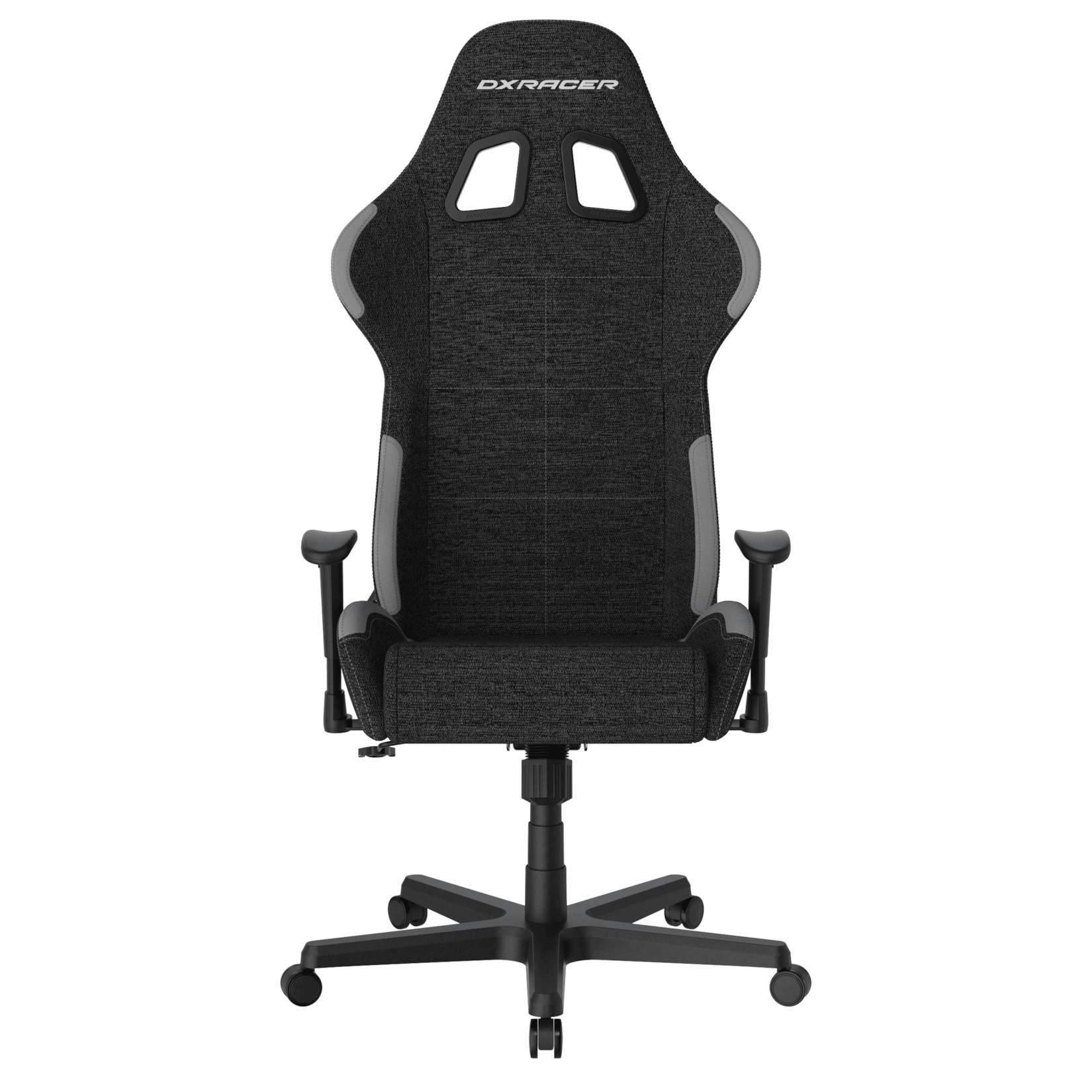 DXRacer Gaming Stuhl, GC/LFD01FBCFBB/NG, FORMULA Serie, Stoffbezug schwarz-grau