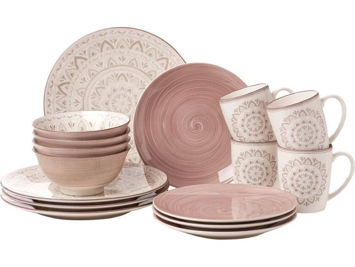 Ritzenhoff & Breker Kombiservice Valencia 16-teilig beige/braun