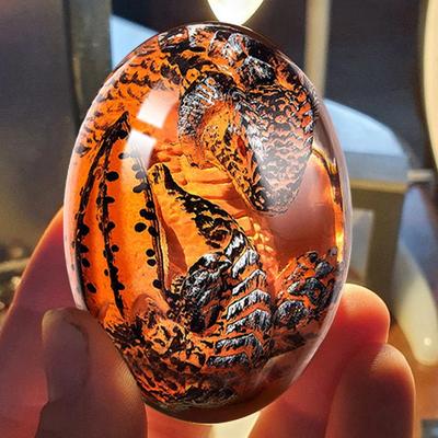 HomeDecorAndMore LLC Dream Lava Dragon Egg Dream Lava Dragon Egg