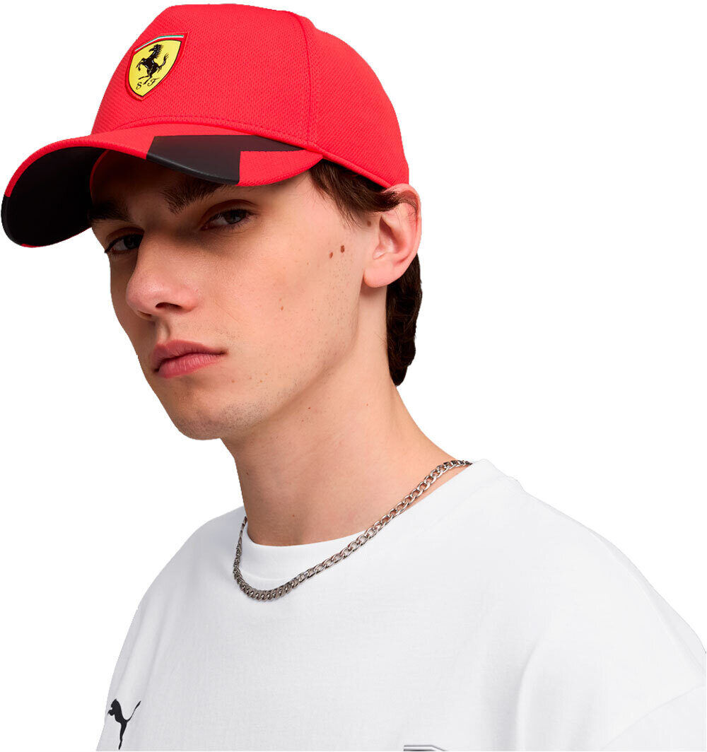Puma ferrari visera lona Rojo (OSFA)